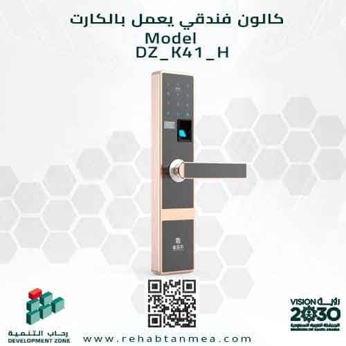 Electronic hotel locker works by card and password model DZ-K41-H
