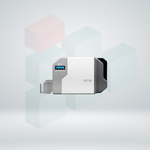طابعة الكروت البلاستيكية سمارت كورية الصنع طباعة وجهين  Retransfer ID card Printer model SMART-81D